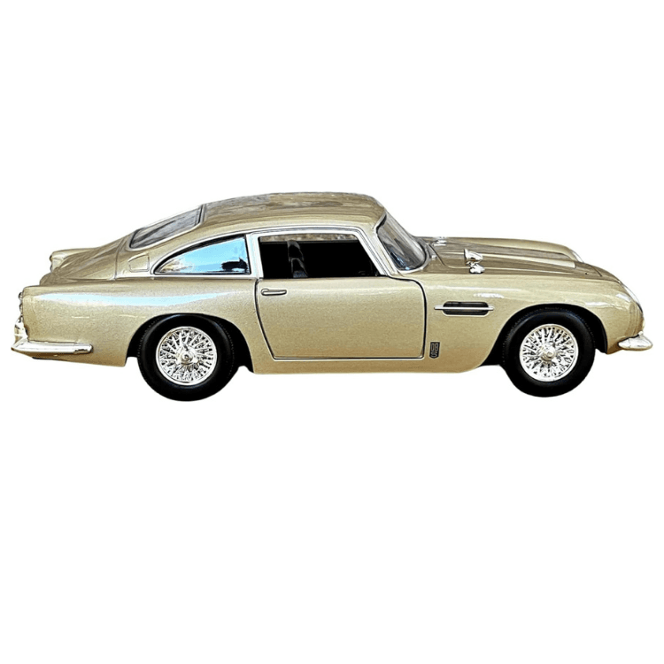 Diecast Metal Aston Martin DB5 Model Araba (1:24 | Kahverengi) — görsel 5