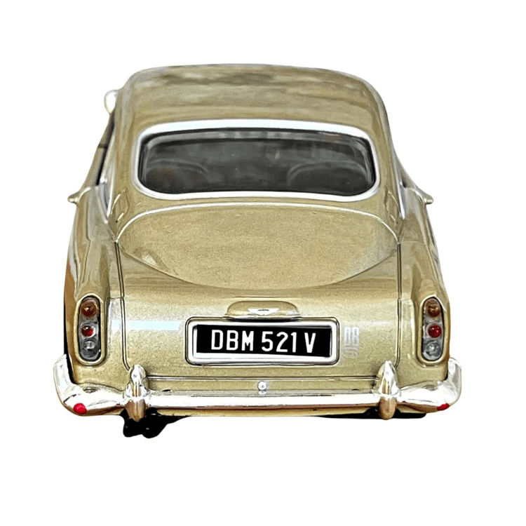Diecast Metal Aston Martin DB5 Model Araba (1:24 | Kahverengi) — görsel 7