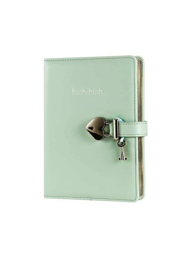 Victoria's Journals Hush Hush Kilitli Defter & Kalem Kutusu Seti - Yeşil