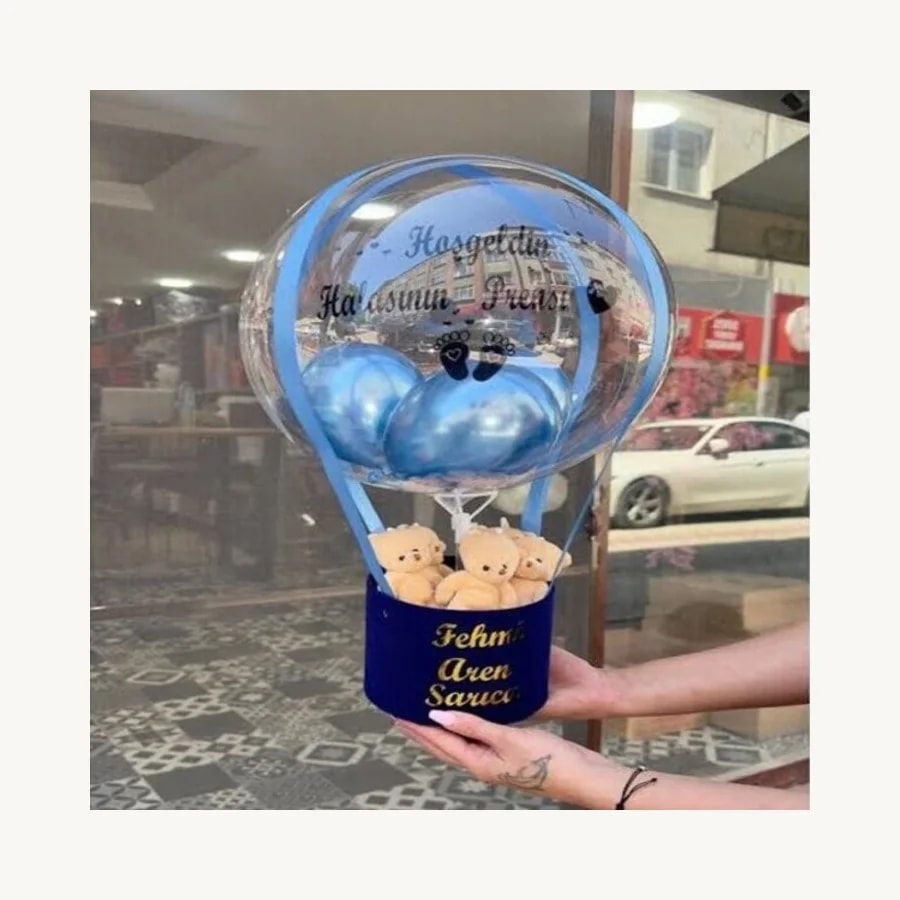 Erkek Bebek Salon Kutusu